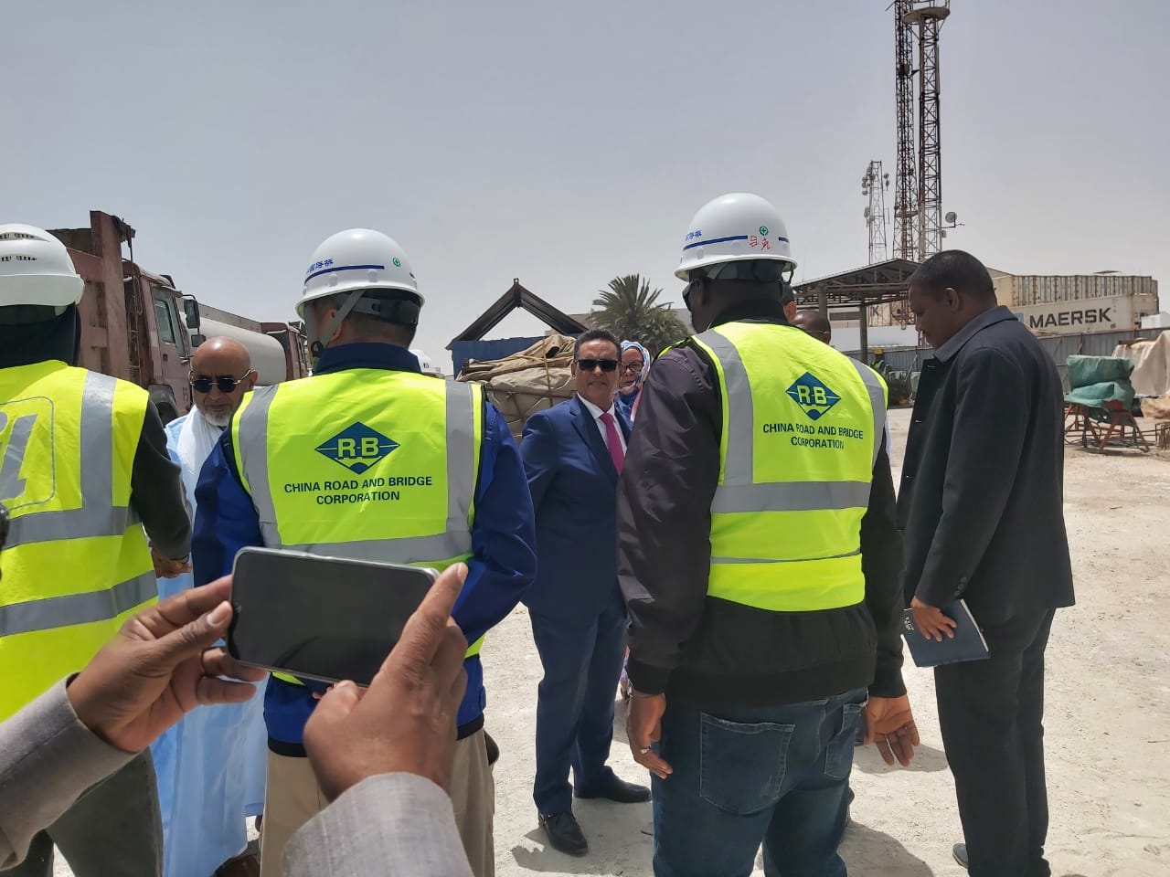 Le conseil d'administration du port autonome de Nouadhibou inspecte les installations portuaires